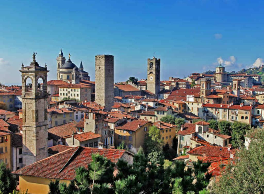 Donizetti Royal Otel Bergamo Dış mekan fotoğraf